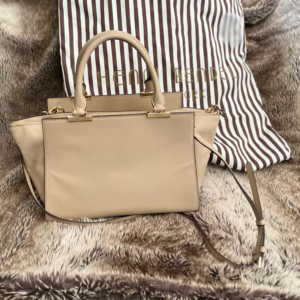 Henri Bendel GOTHAM satchel w/ dust bag